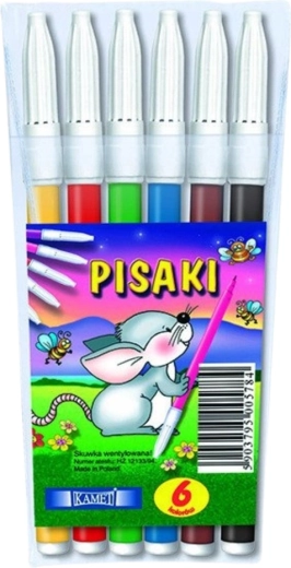Feutres KAMET 6 couleurs