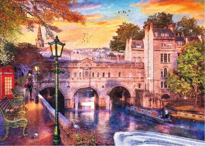 Puzzle RAVENSBURGER Romance thermale 1000 pièces