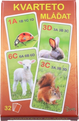 Quartet Petits Animaux – jeu de cartes pour enfants