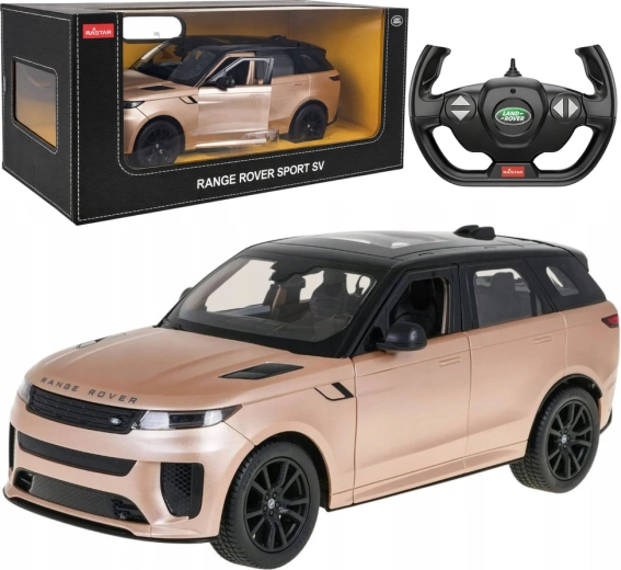 Rastar RC RANGE ROVER SPORT SV 1:14 modèle doré télécommandé
