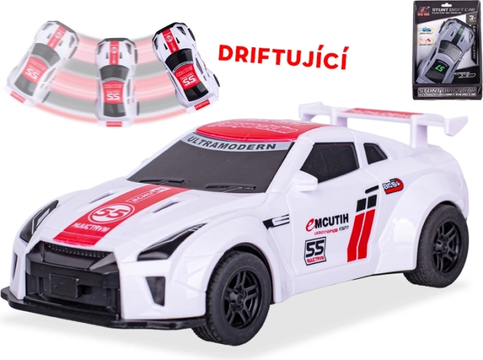 Voiture de drift à inertie 16 cm