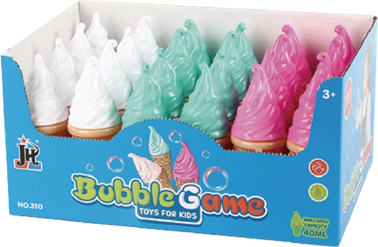 Bulle de savon en forme de glace 40 ml