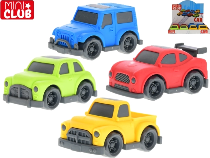 Mini Club voiture pour enfants 9,5 cm à roue libre