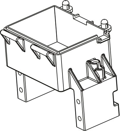 Récepteur Brecter Jamara - 1 pièce