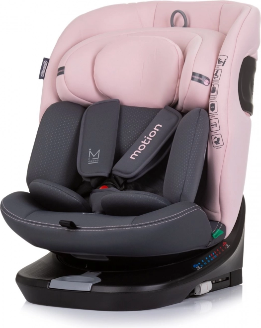 Siège auto i-Size 40–150 cm avec ISOFIX et base pivotante, Flamingo