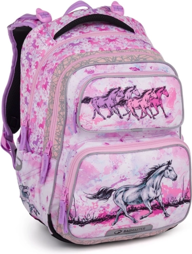 Bagmaster sac à dos scolaire Dopi 24 A – cheval