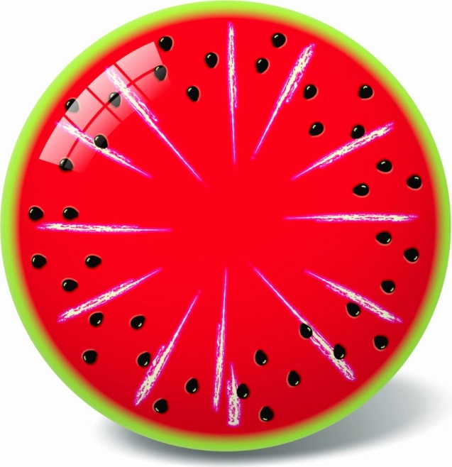 Balle en forme de pastèque