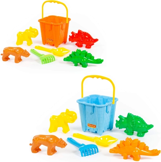 Ensemble pour enfants pour bac à sable château - 7 pièces