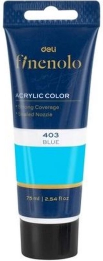 Peinture acrylique bleu clair 75 ml