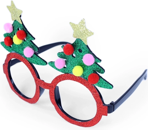 Lunettes de Noël avec motif sapin