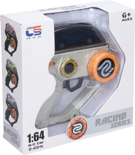 Mini voiture RC dans une télécommande