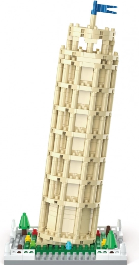 Koco kit de construction Tour penchée de Pise 548 pièces