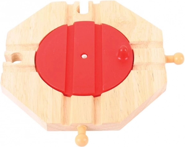 plateau tournant à 4 sorties Bigjigs Rail