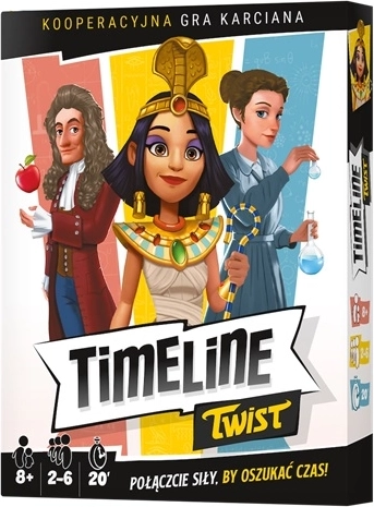 Rebel Timeline Twist – jeu de cartes coopératif (édition polonaise)