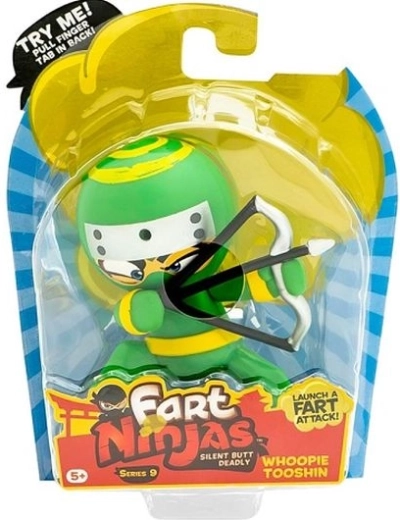 Fart Ninjas Whoopie Tushin figurine de collection avec son