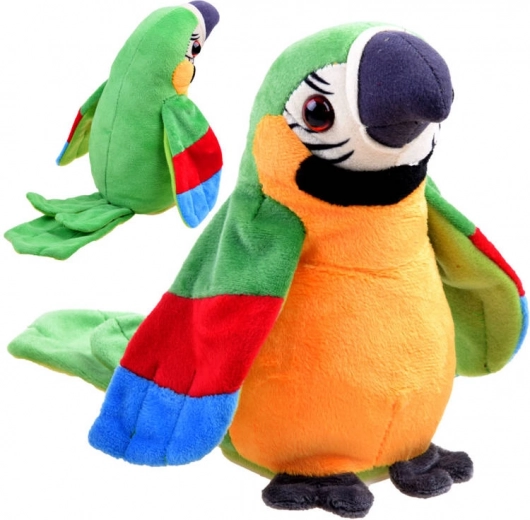 Perroquet en peluche parlant avec répétition – Perroquet