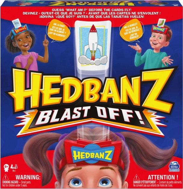 Hedbanz Blast Off! – cartes propulsées