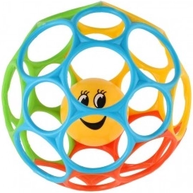 Balle hochet colorée pour bébés