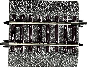 Roco Line Rail droit avec ballast