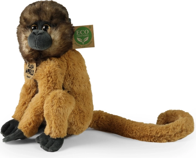 Singe en peluche Rappa PLUSH WORLD éco-responsable 22 cm