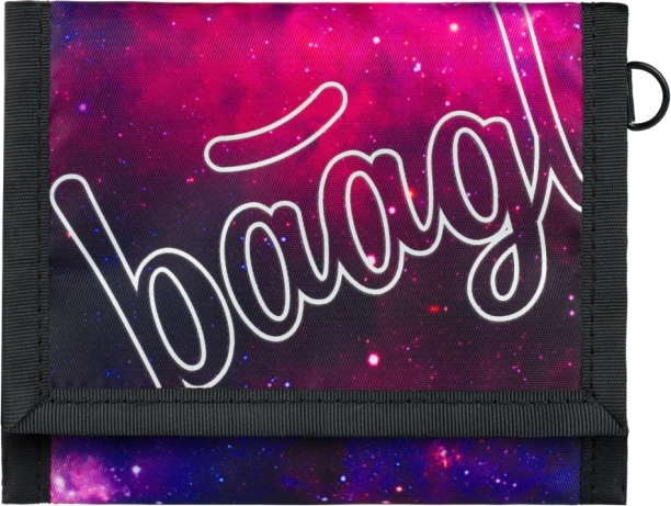 Baagl portefeuille Galaxy violet