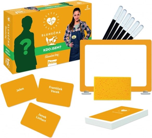 Slunečná – jeu de société Qui suis-je ?