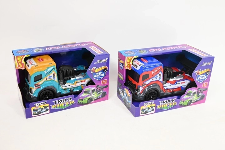 Camion jouet pour enfant en boîte