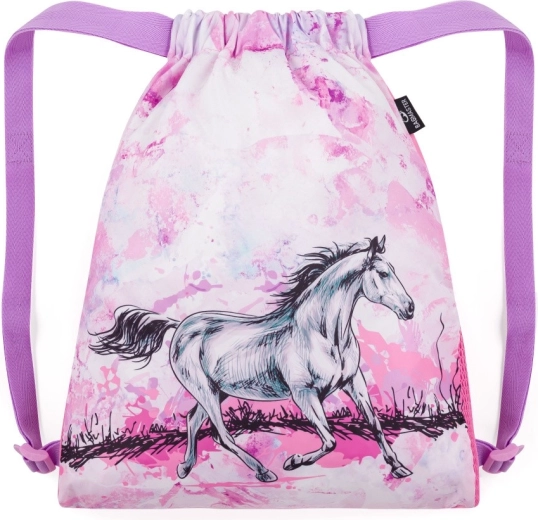 Sac Bagmaster pour chaussons et tenue de sport avec motif chevaux