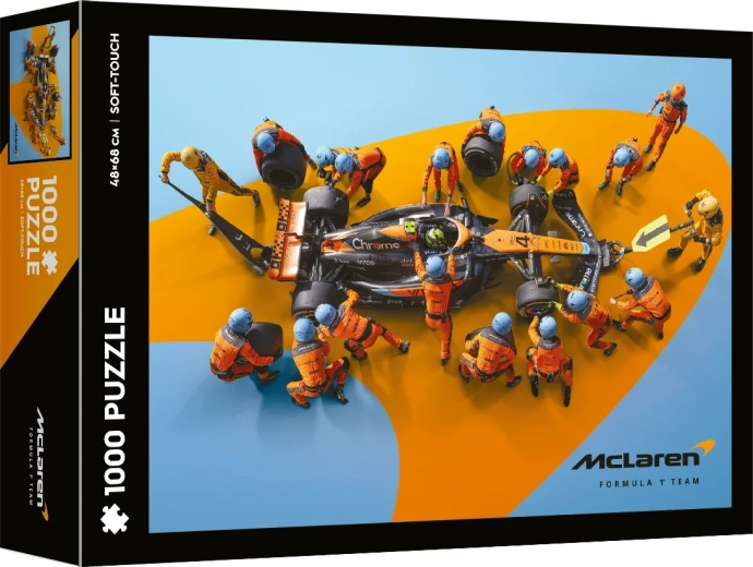 Puzzle Soft Touch McLaren – record mondial du ravitaillement le plus rapide, 1000 pièces