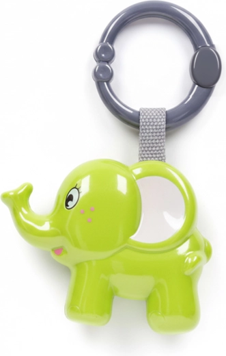 Hochet Maamaa en forme d'éléphant, 21,5 cm