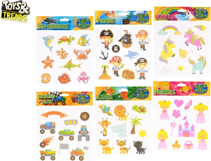 Autocollants gel Toys&Trends – stickers créatifs pour enfants