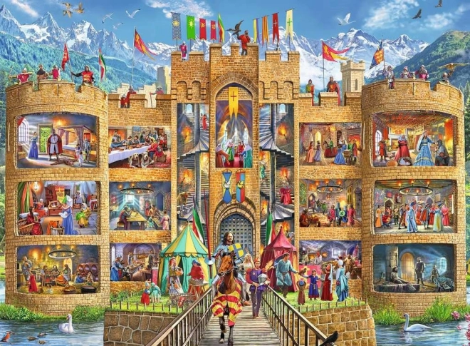 Ravensburger Puzzle Château des chevaliers 150 pcs