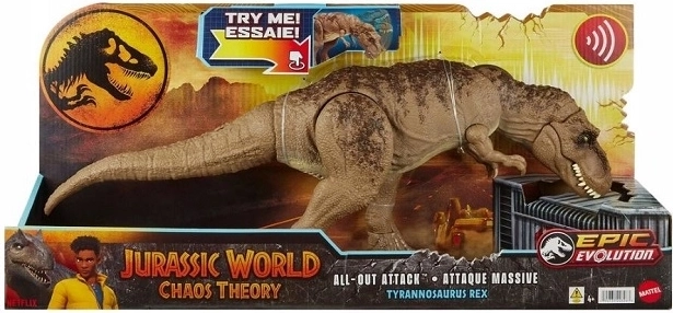 Jurassic World T‑Rex attaque totale