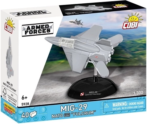 Set de construction COBI Armed Forces MiG-29 Fulcrum (NATO) 40 pièces