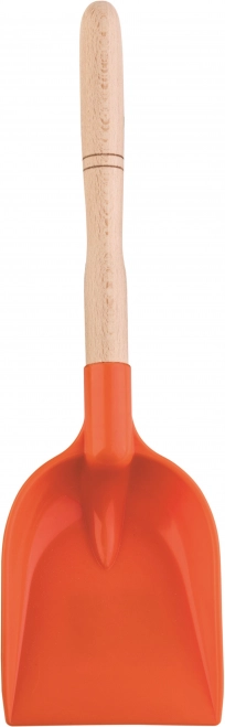 Androni pelle avec manche en bois 34 cm – Rouge