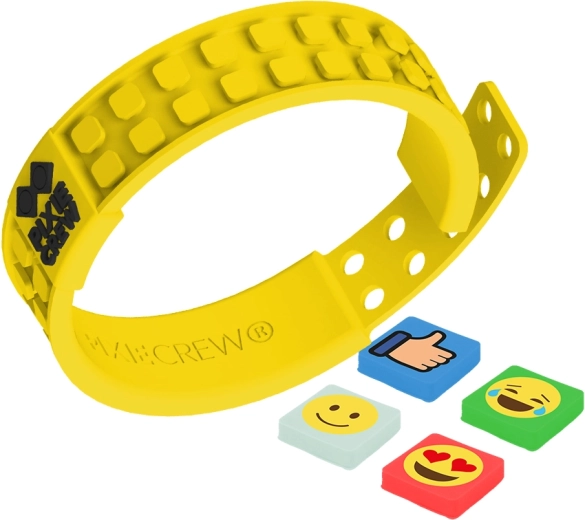 Bracelet créatif Pixie Crew Emoji jaune