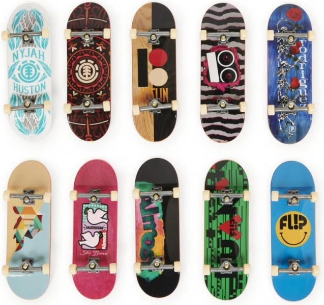 Tech Deck ensemble de 10 mini-skateboards