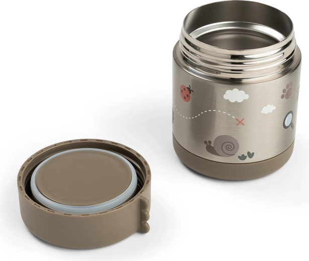 Done by Deer boîte isotherme pour repas Tiny trails sable 300 ml