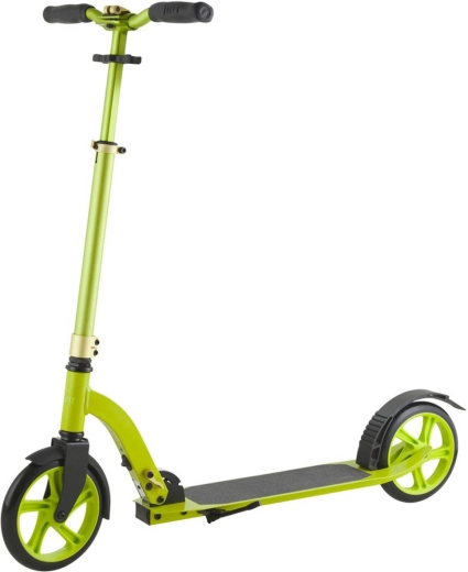 Trottinette pliable Crivit Big Wheel 8" vert citron