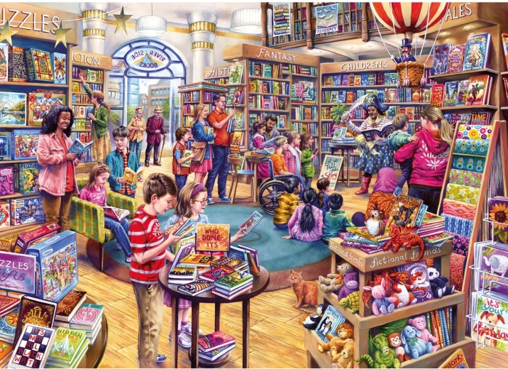 Puzzle Tourneurs de pages XL 500 pièces GIBSONS