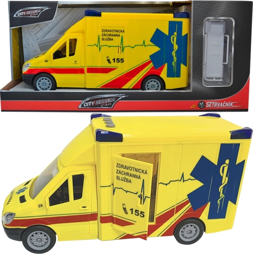 Ambulance urbaine 1:14 à inertie