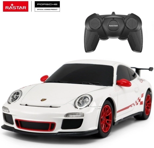 Rastar Porsche 911 GT3 RS voiture RC télécommandée 1:24 blanche - 1 pièce