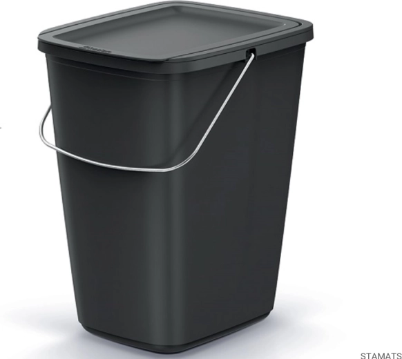 Poubelle à couvercle basculant 9 l Compacta