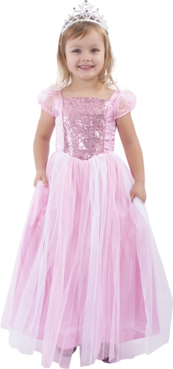 Costume de princesse rose taille M