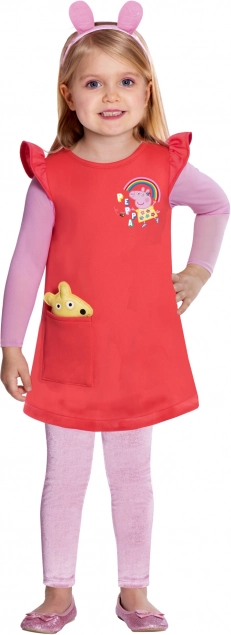 Costume de carnaval Peppa Pig pour enfants 2-3 ans