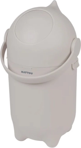Poubelle à couches Nattou Dropy clay 20 l