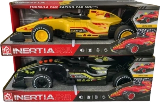 Petite voiture de Formule avec lumière et son en boîte