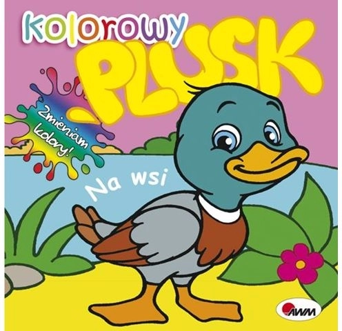 Livre de bain Coloré splash : à la ferme