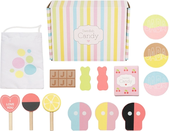 Jabadabado boîte suédoise de friandises