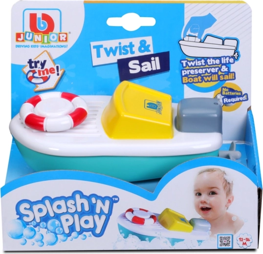 BB Junior petit bateau à remonter pour l’eau